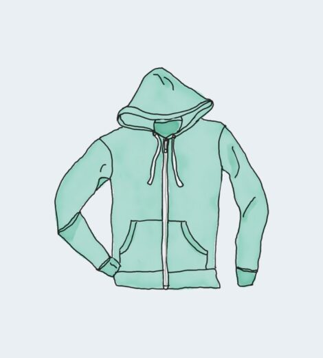Sudadera con cremallera