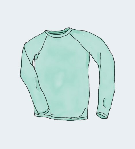 Camiseta de manga larga